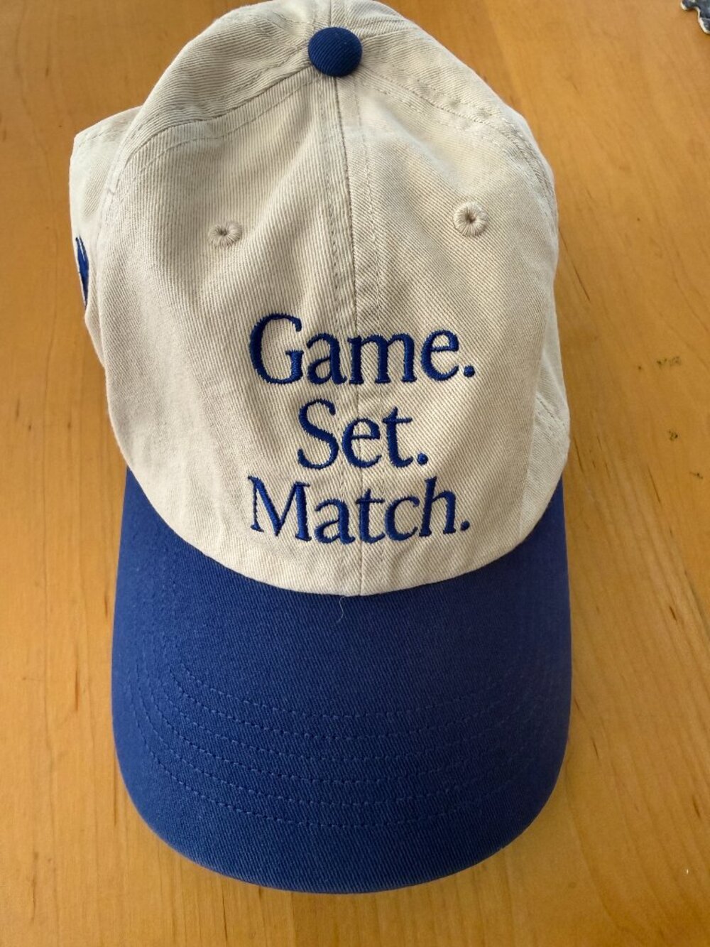 US Open 2026 Chase Game Set Match hat, new and unused!